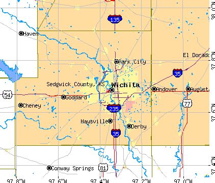 Sedgwick County, Kansas detailed profile - houses, real estate, cost of living, wages, work ...