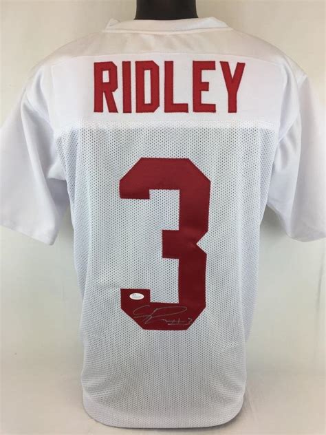 CALVIN RIDLEY SIGNED AUTOGRAPHED JERSEY JSA COA AUTOGRAPH ALABAMA at ...