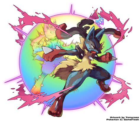 Mega-Lucario by Tomycase on Newgrounds