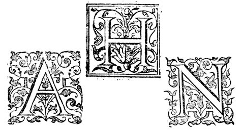 Decorated letters – #ColourOurCollections