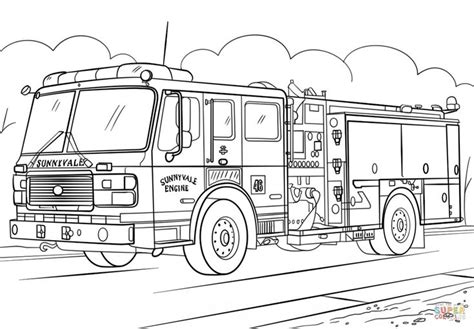 22+ Awesome Image of Fire Truck Coloring Page - davemelillo.com ...