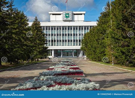 TOMSK, RUSSIA - SEPTEMBER 13, 2019: Traditional Architecture in Tomsk. Siberia. Russia Editorial ...