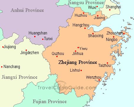 Wenzhou Map, Map of Wenzhou, Wenzhou city map