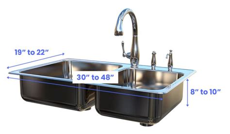 Get The Right Kitchen Sink Sizes (Standard & Popular Dimensions)