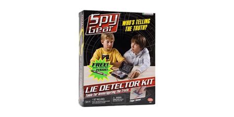 Spy Gear Lie Detector Kit and Bonus Secret Agent Pen - Kids & Toys