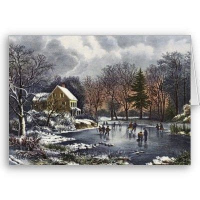 Currier and Ives .artists of my youth | Currier and ives, Christmas art ...