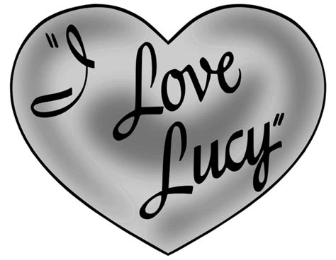 I Love Lucy Tv Svg