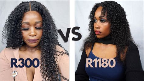 Dragon City Brazilian Hair: R1180 vs R300 Jerry Curl Bundles - YouTube