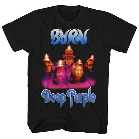 Deep Purple T-Shirt | Burn Album Art Deep Purple Shirt