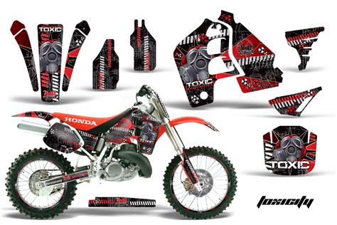 Honda dirt bike decals stickers