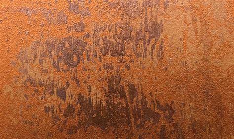 Burnished Copper Metallic Artisan Paint Effect Mural