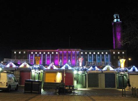 Norwich market and City Hall at... © Evelyn Simak :: Geograph Britain ...