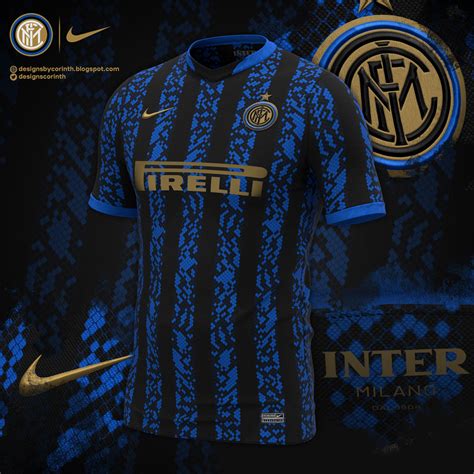 Nike Inter Milan 21-22 Home Kit 'Prediction' - Footy Headlines