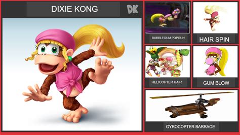 Dixie Kong Smash Bros