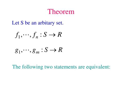 PPT - Applications of Hahn Banach Theorem PowerPoint Presentation, free download - ID:4238436