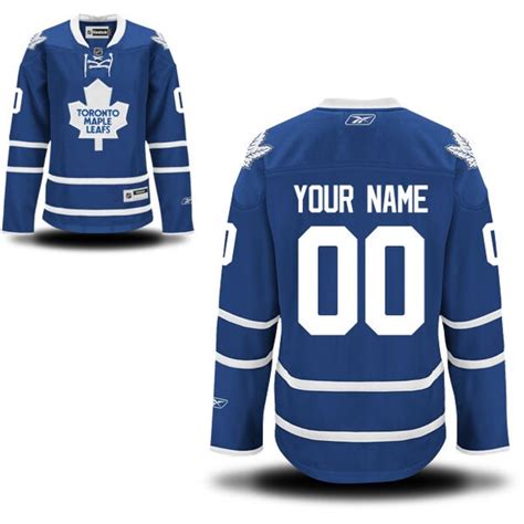 Reebok Toronto Maple Leafs Women's Premier Home Custom Jersey - Blue ...