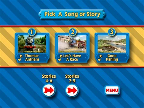 Image - Sing-AlongandStoriesDVDmenu2.png | Thomas the Tank Engine Wikia ...