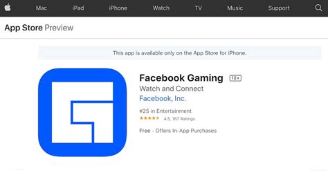 Facebook Gaming iOS App Launched Without Mini Games Section to Meet ...