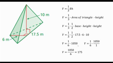 5/26 Volume of a triangular pyramid - YouTube