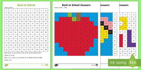 Colour By Number | Colour it on the Hundred Chart | Twinkl