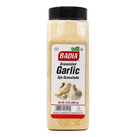 Garlic Granulated - 1.5 lbs - Badia Spices