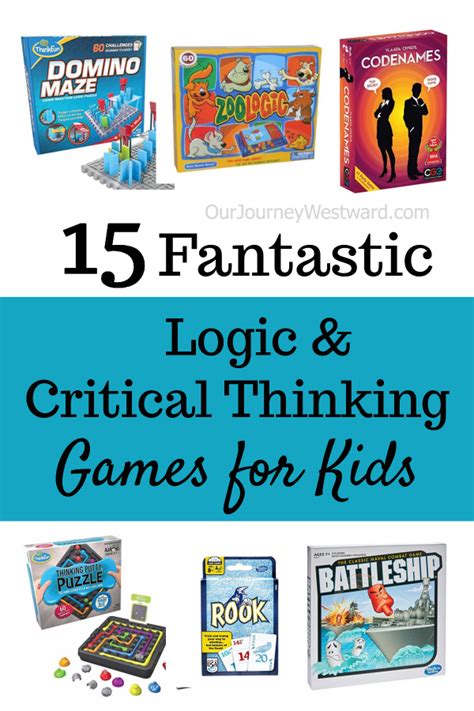 15 Fantastic Logic and Critical Thinking Games for Kids