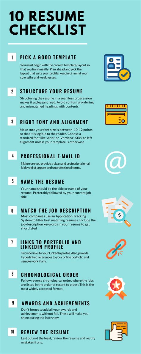 Best Resume Tips 2016 Top 10 Writing