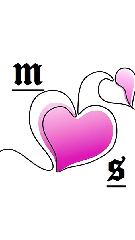 M And S Alphabet Wallpaper