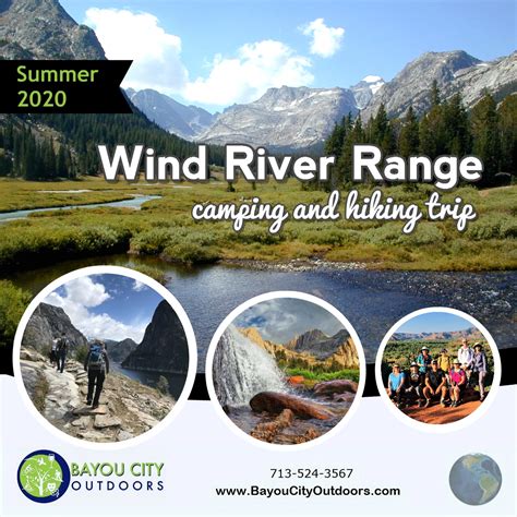 Wind River Range camping and hiking Trip - Bayou City Adventures