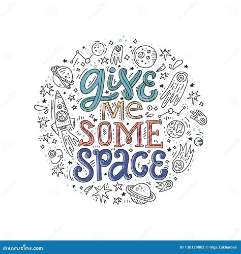 Give me some space stock vector. Illustration of space - 130129802