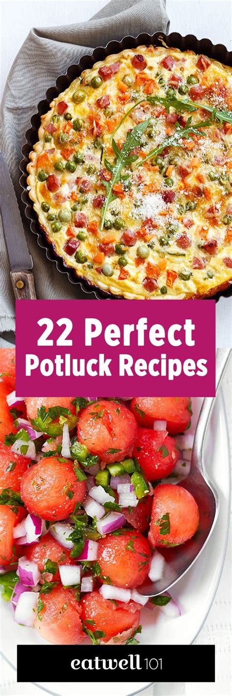 What to bring to a potluck: 40 Best Dishes Ideas Perfect to Bring to a Potluck Party — Eatwell101