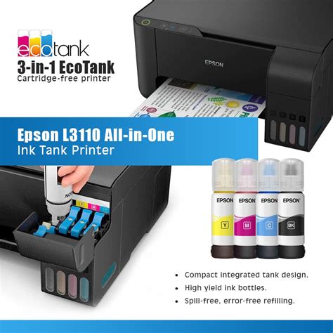 Epson EcoTank L3110 All-in-One Printer