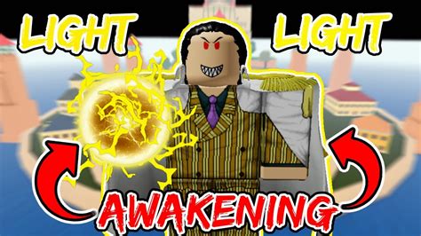 LIGHT-LIGHT FRUIT Awakening Power Is COMING to BLOX FRUIT Update 12 ...