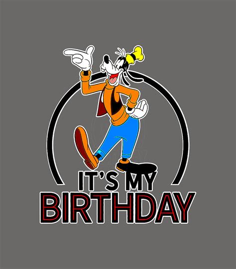 Disney Goofy Birthday Digital Art by Ellia RiaRos - Fine Art America