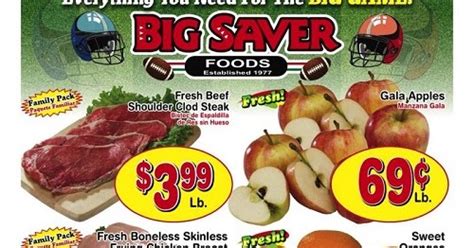 Hispanic Weekly Ads: Big Saver Foods Weekly Ad