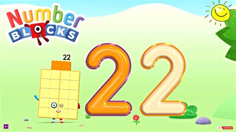 Numberblocks World App | Meet Numberblocks Twenty-Two | Number 22 ...