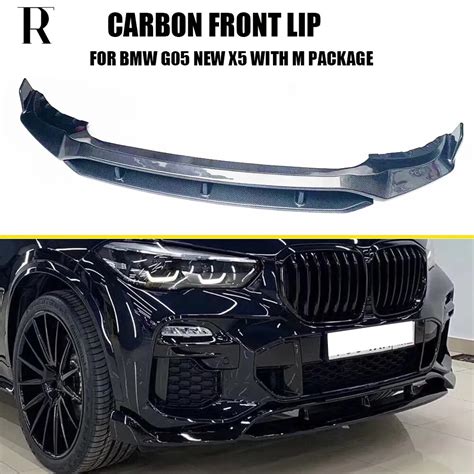 MP-Style-Carbon-Fiber-Front-Bumper-Chin-Lip-for-BMW-G05-X5-Wtih-M ...