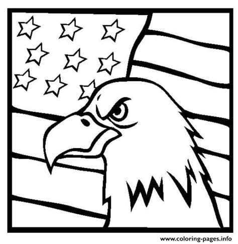 Gambar American Flag Coloring Page Cool Color Pages Usa di Rebanas ...