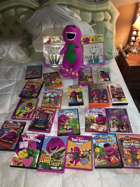 Barney VHS & DVD collection. for Sale in Henderson, NV - OfferUp