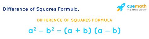 Difference of Squares Formula - Learn Formula for Calculating ...