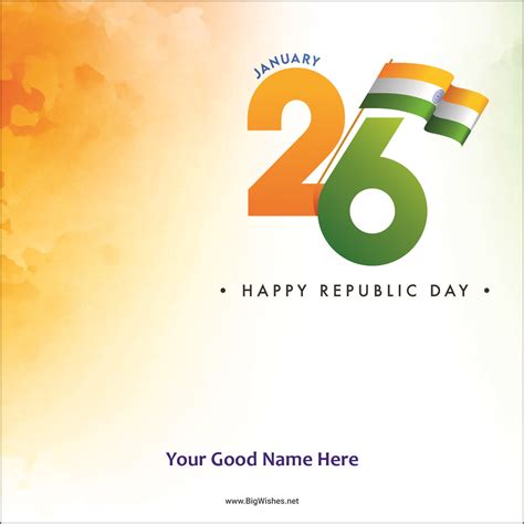 Indian Flag Republic Day 2024 Wishes Cards & Images