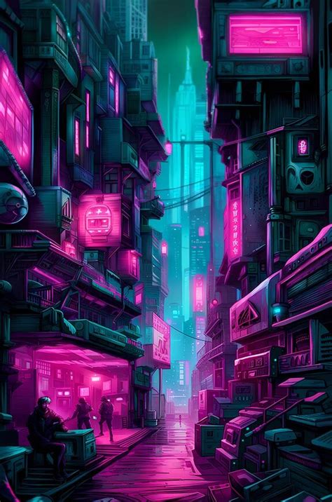 ArtStation - Cyberpunk City Scifi