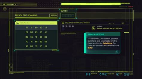 Cyberpunk 2077 | Interface In Game | Video game UI