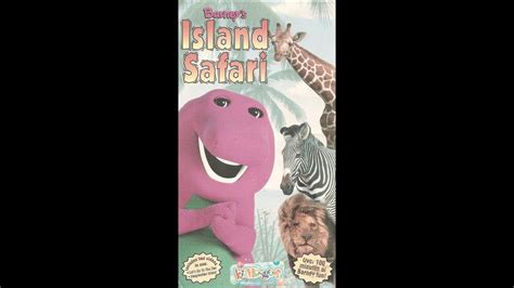 Barney Camera Safari Vhs