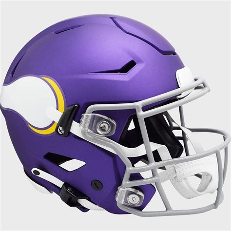 Minnesota Vikings On-Field Alternate Classic Tribute Riddell Full Size ...