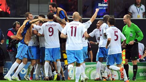 Le Trabzonspor passe l'Inter à la trappe | UEFA Champions League 2011/ ...