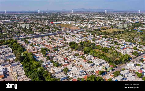 Aerial view of Los Mochis, Sinaloa. City Los Mochis, Mexico (Photo by ...