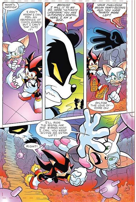 Shadow and Rouge in Archie comics - shadrouge Photo (19283403) - Fanpop