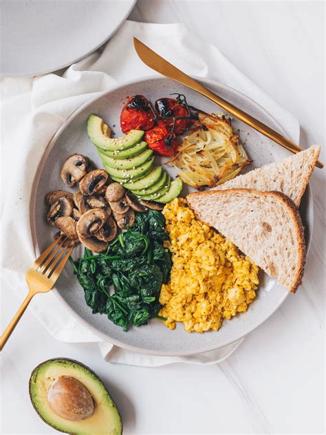 Vegan Breakfast Plate - Chloe Ting Recipes