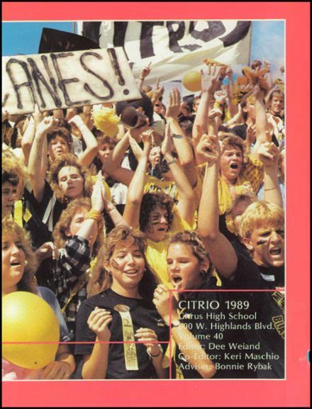 Explore 1989 Citrus High School Yearbook, Inverness FL - Classmates